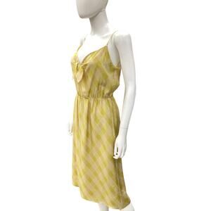 NWT Joie Dress Women’s Size S Spaghetti Straps V-Neck Lightweight Yellow